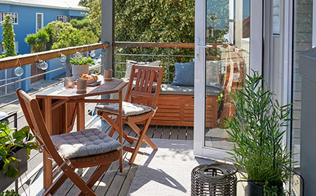  Houten tuinmeubelen voor je balkon
