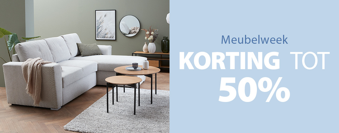 Meubelweek | Tot 50% korting 