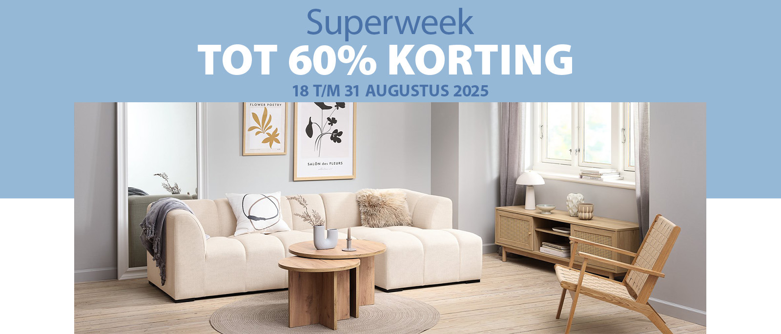 Superweek bij JYSK | Tot 60% korting