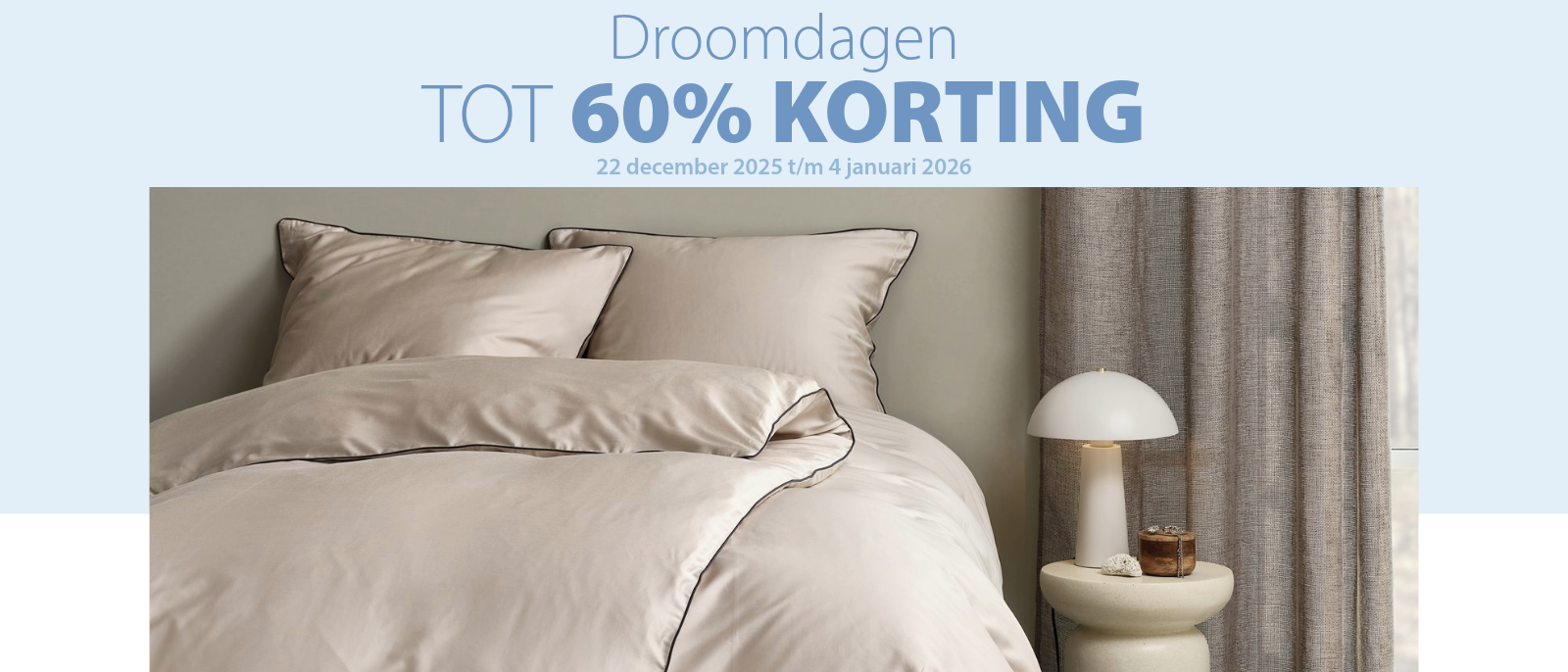 Droomdagen bij JYSK | Tot 60% korting