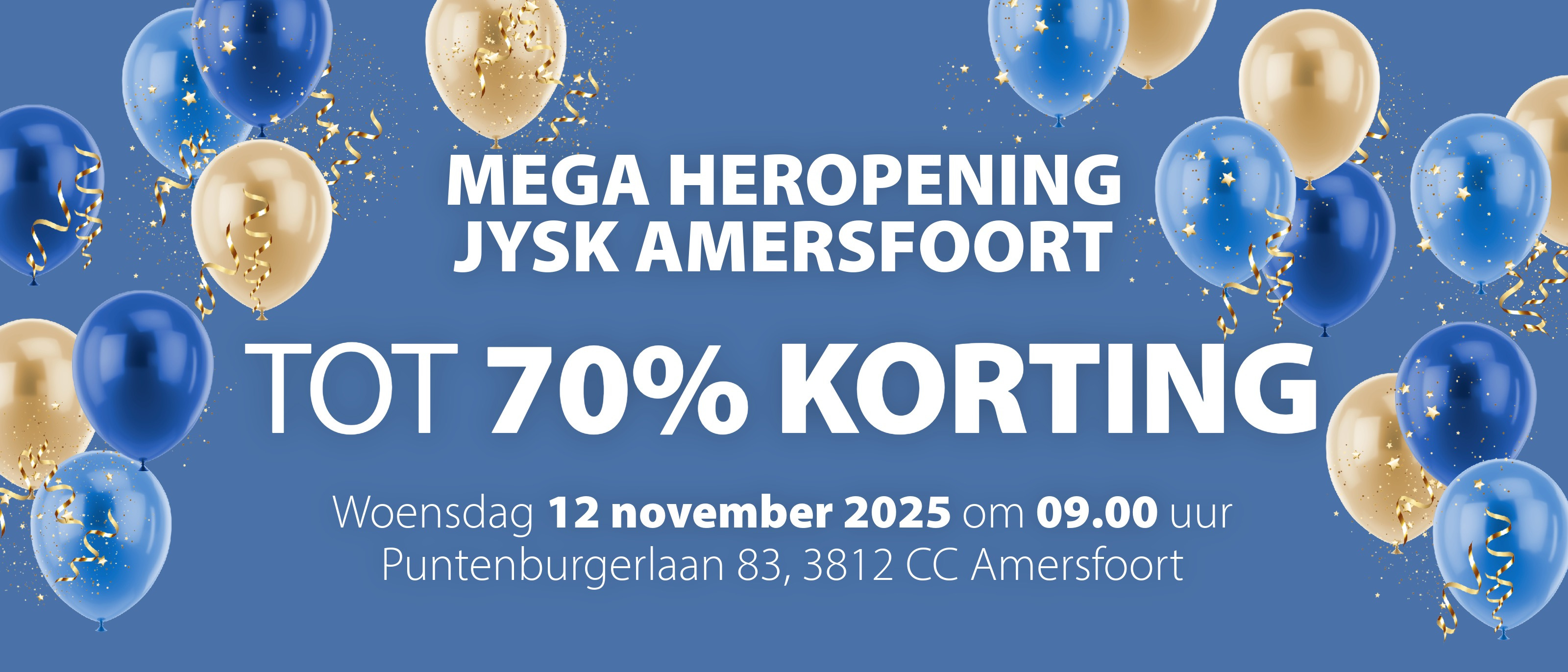 Opening JYSK Amersfoort | Tot 70% korting