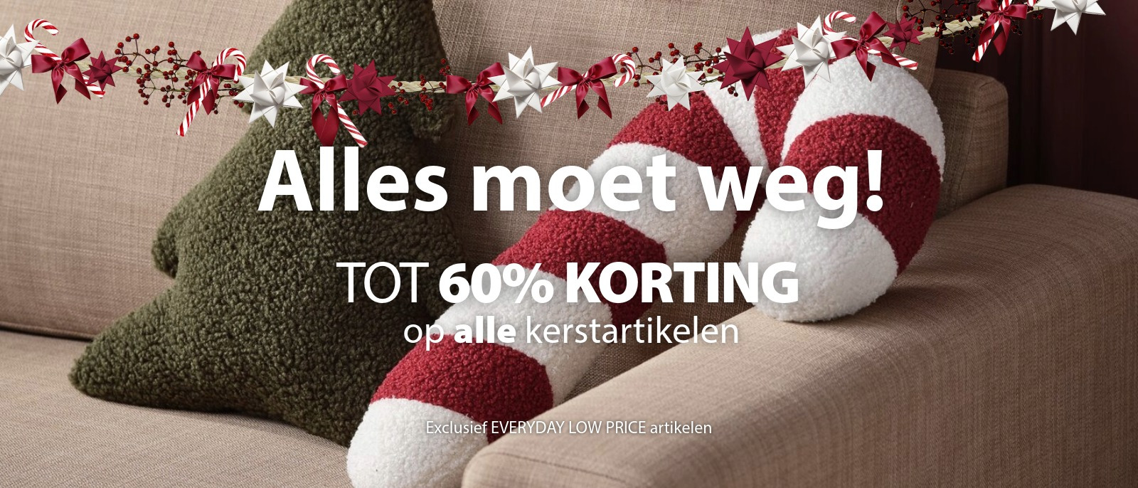 Kerstuitverkoop | Tot 60% korting