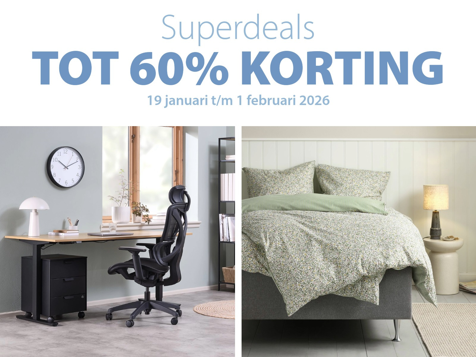 Superdeals bij JYSK | Tot 60% korting