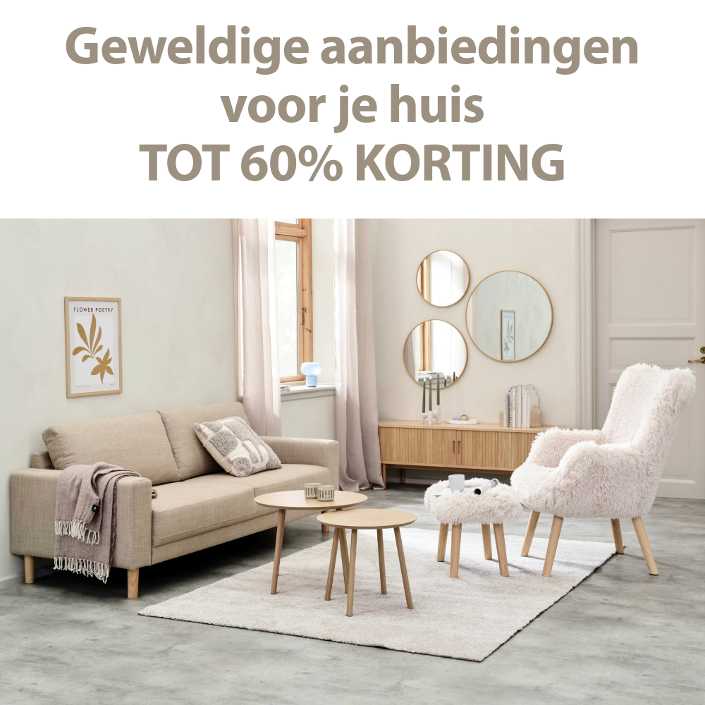 Geweldige aanbiedingen voor je huis | Tot 60% korting