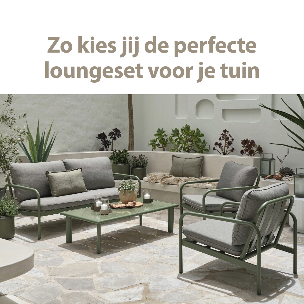 Blog | Zo kies jij de perfecte loungeset voor je tuin