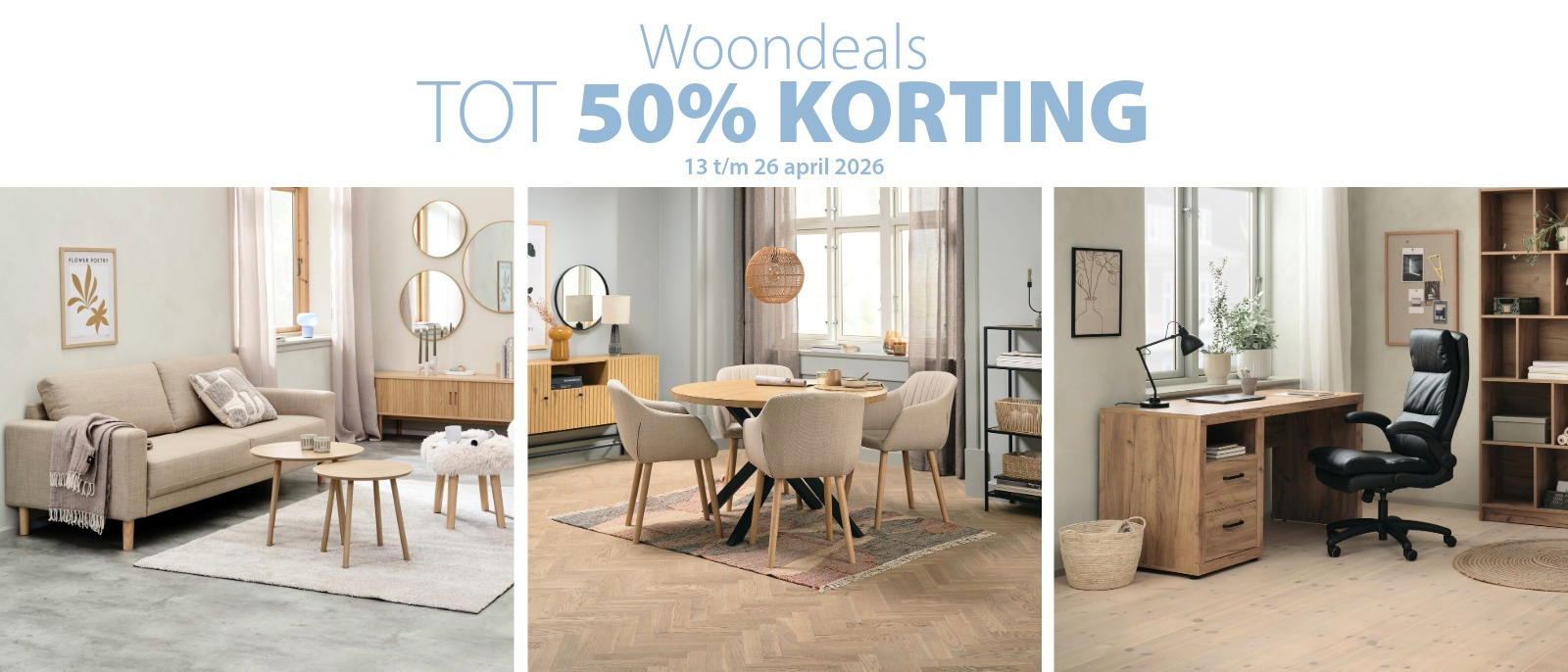 Woondeals bij JYSK | Tot 50% korting