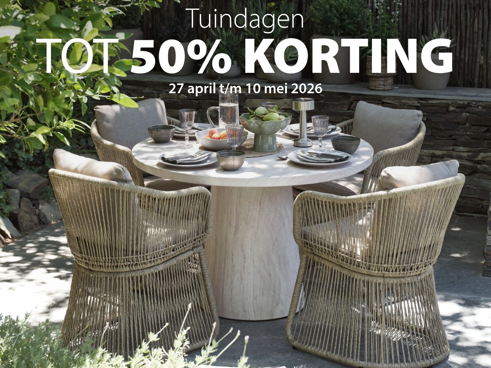 Tuindagen bij JYSK | Tot 50% korting