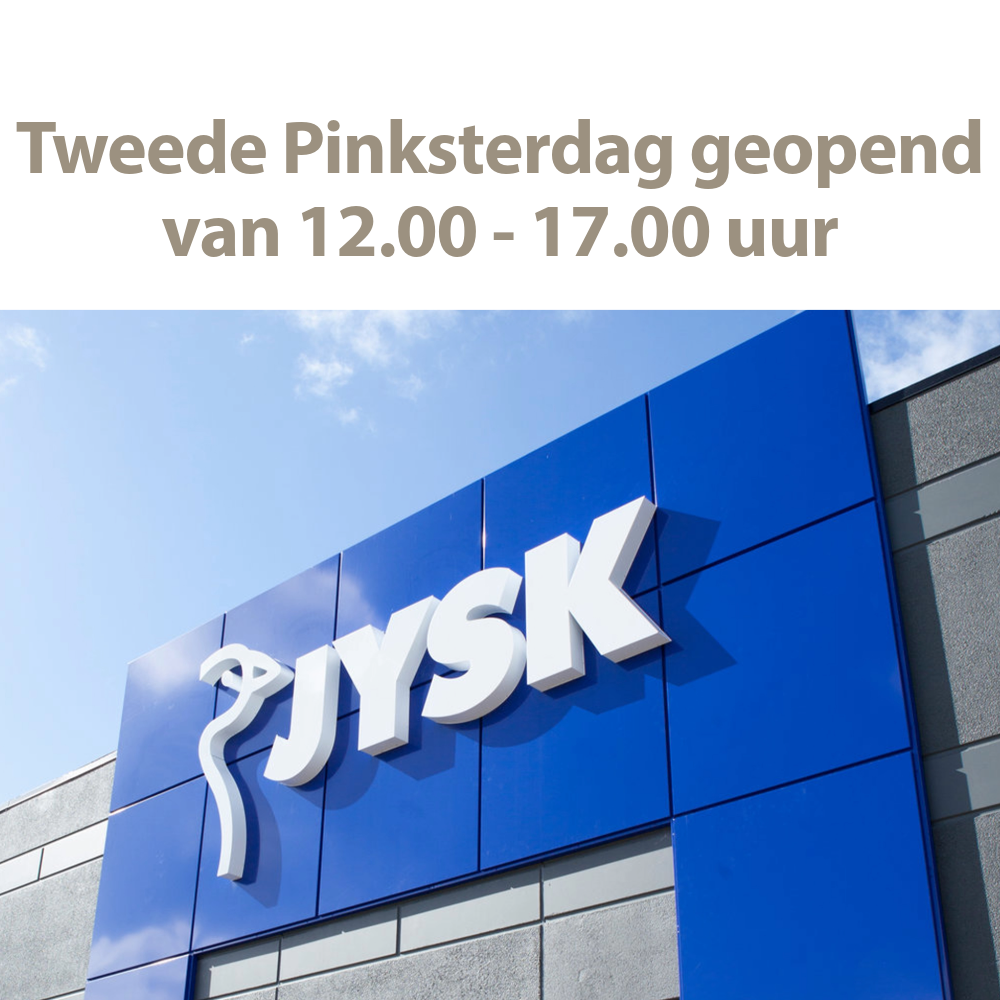 Tweede Pinksterdag geopend van 12.00 tot 17.00 uur