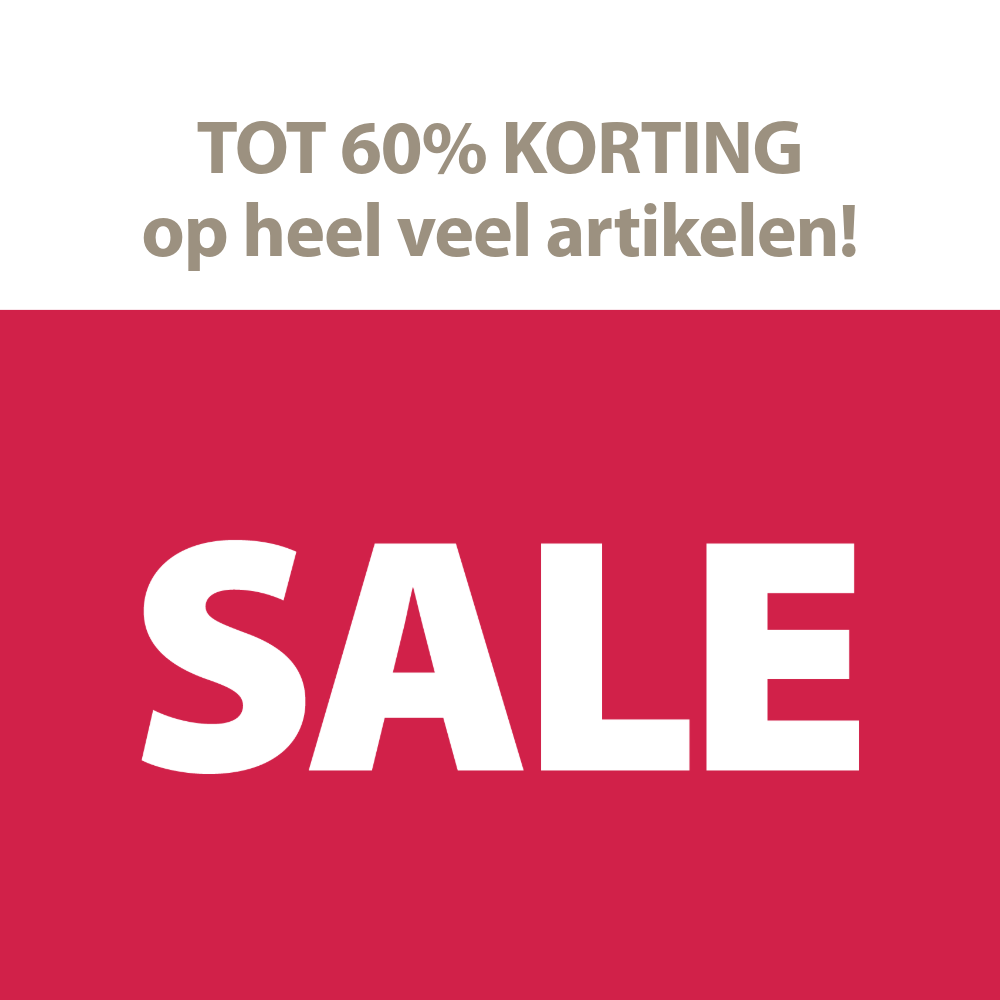 SALE | Tot 60% korting