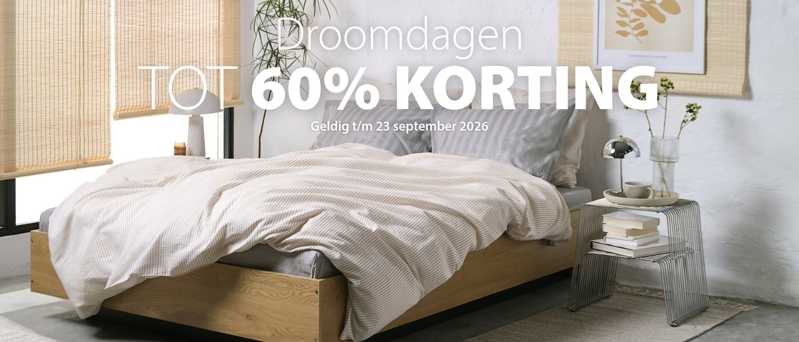 Droomdagen bij JYSK | Tot 60% korting