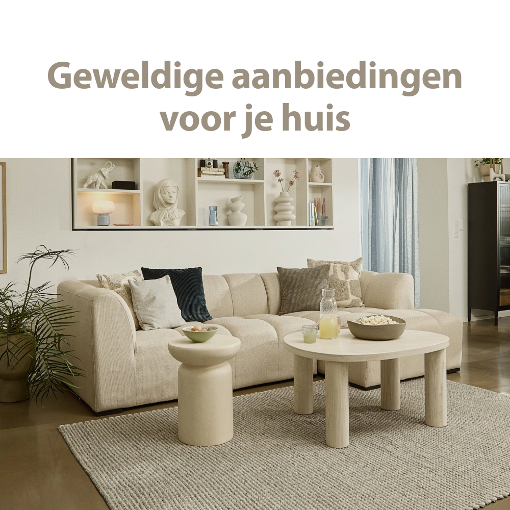 Shop geweldige aanbiedingen voor je huis