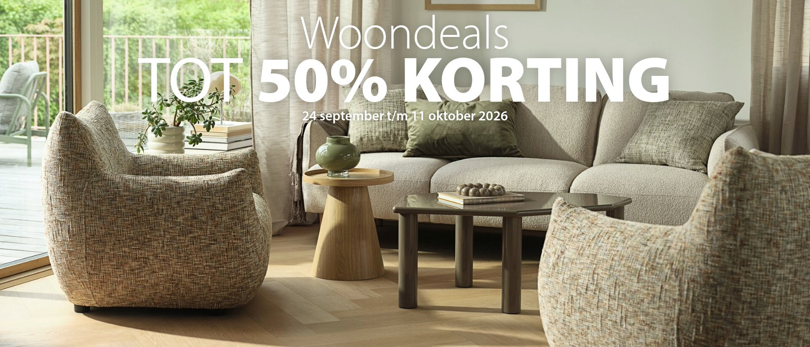 Woondeals | Tot 50% korting