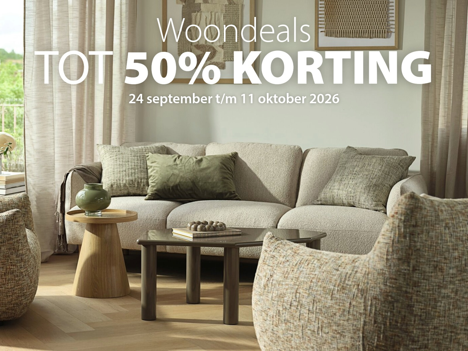 Woondeals | Tot 50% korting