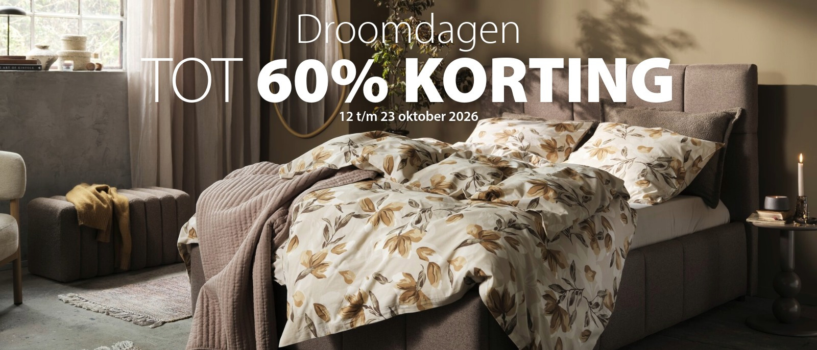 Droomdagen bij JYSK | Tot 60% korting