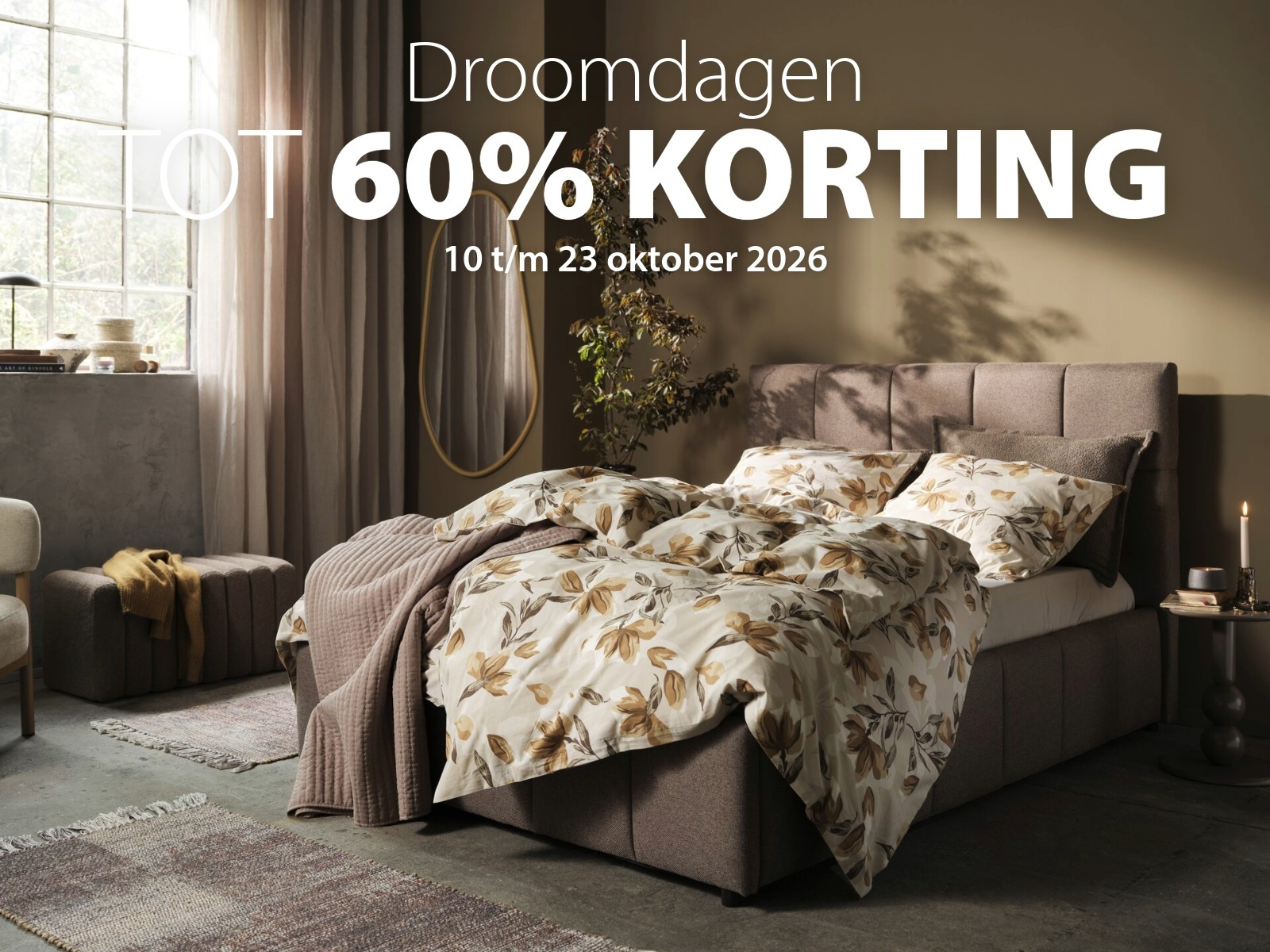 Droomdagen | Tot 60% korting